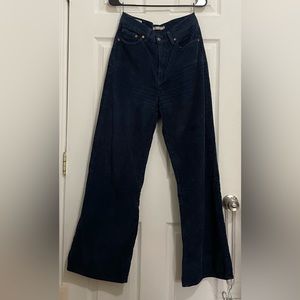 Levi’s ribcage wide leg corduroy pants